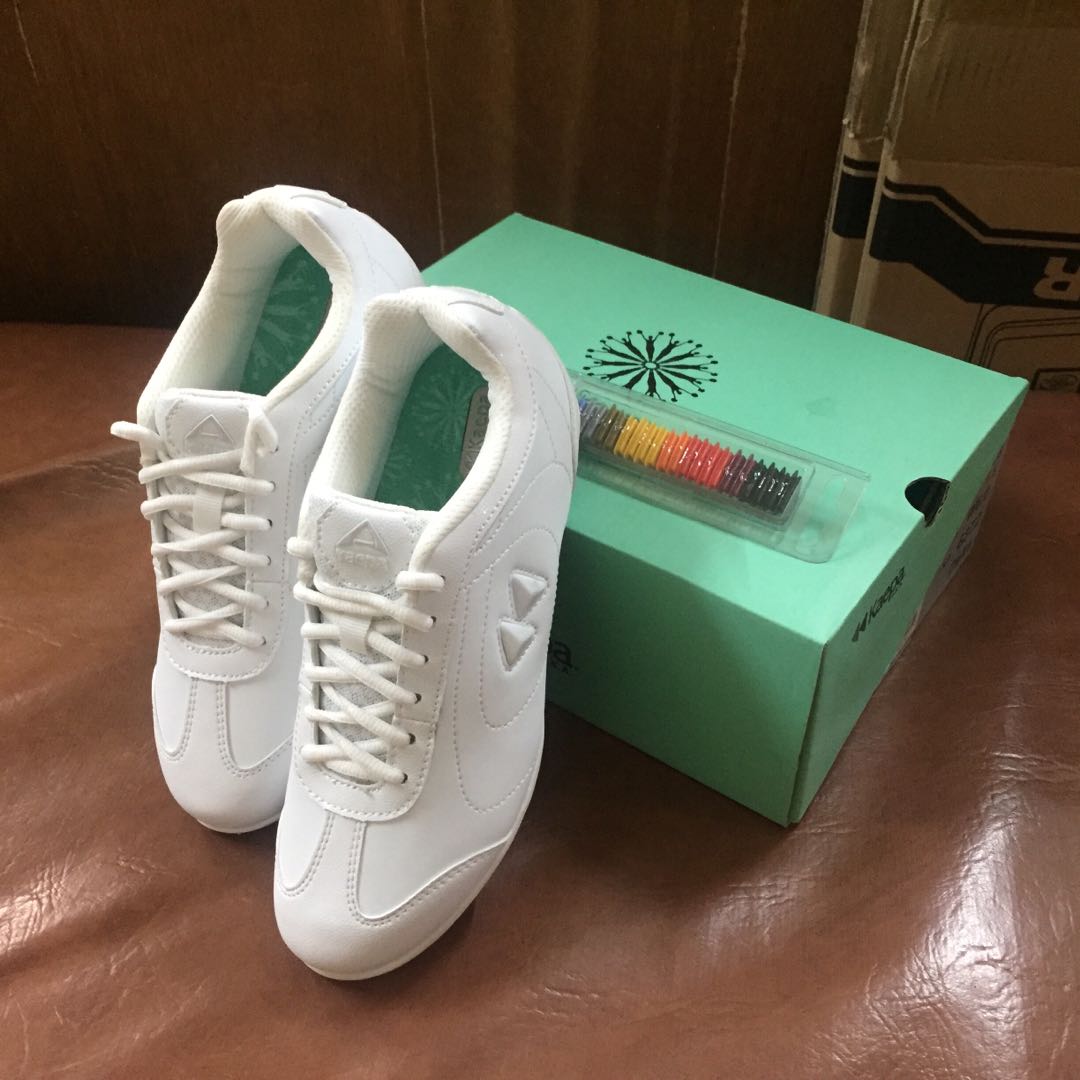 KAEPA Cheerful Cheer Shoes White 6 Womens 6315 Preowned  eBay