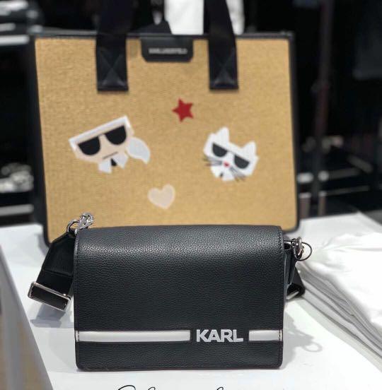 Karl Lagerfeld Sling Bag, Women's Fashion, Bags & Wallets, Purses & Pouches on Carousell