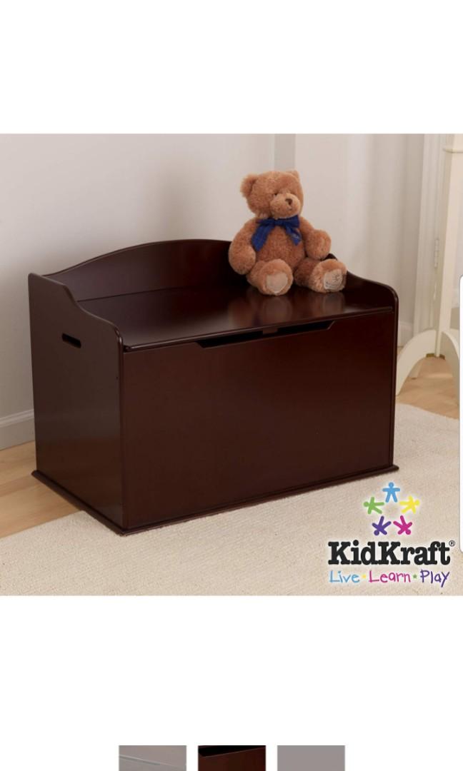 kidkraft wooden toy box