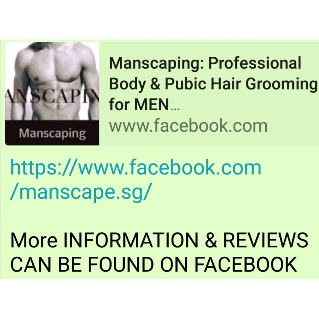 Manscaping Professional Pubic Hair Grooming For Men Non Waxing