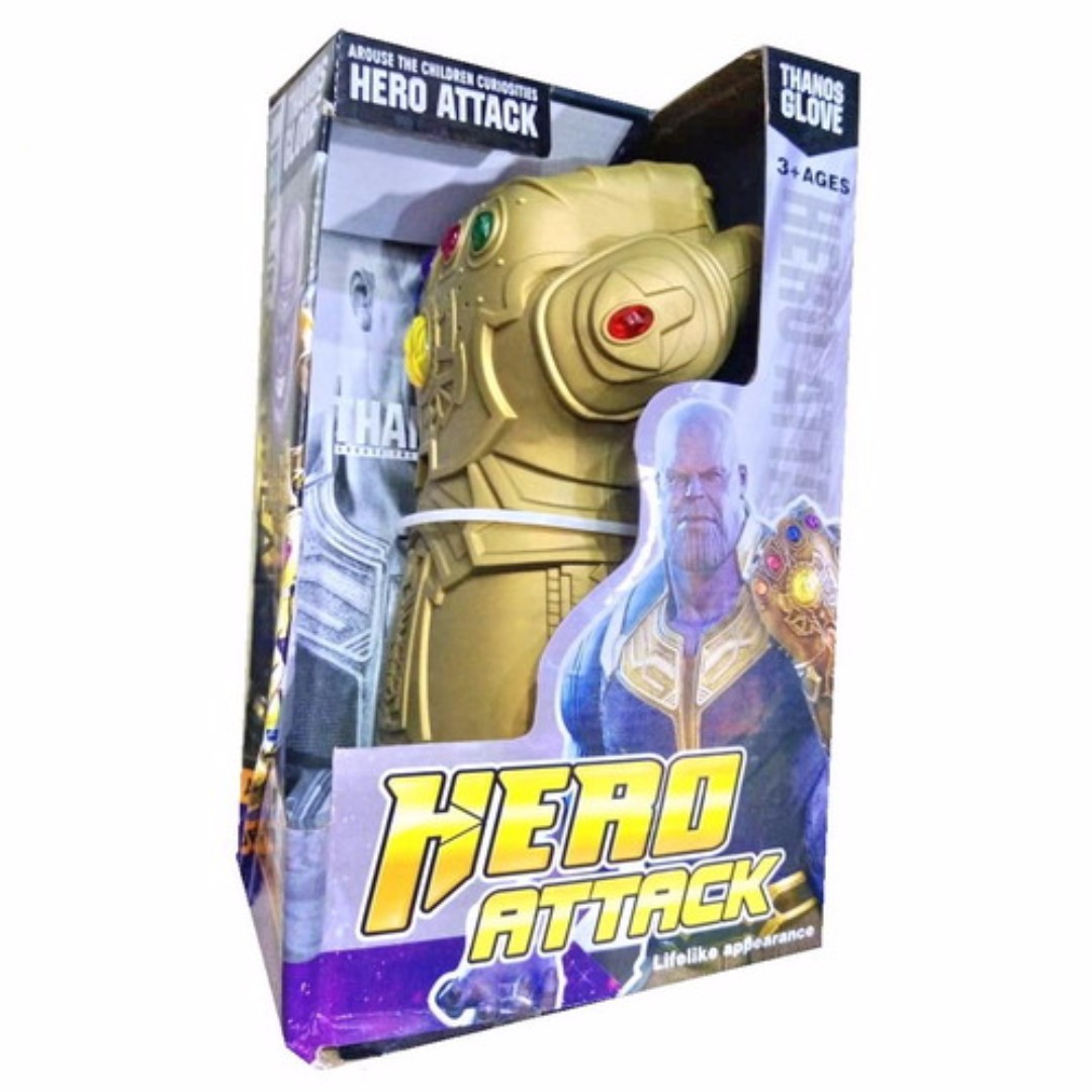 thanos toy glove