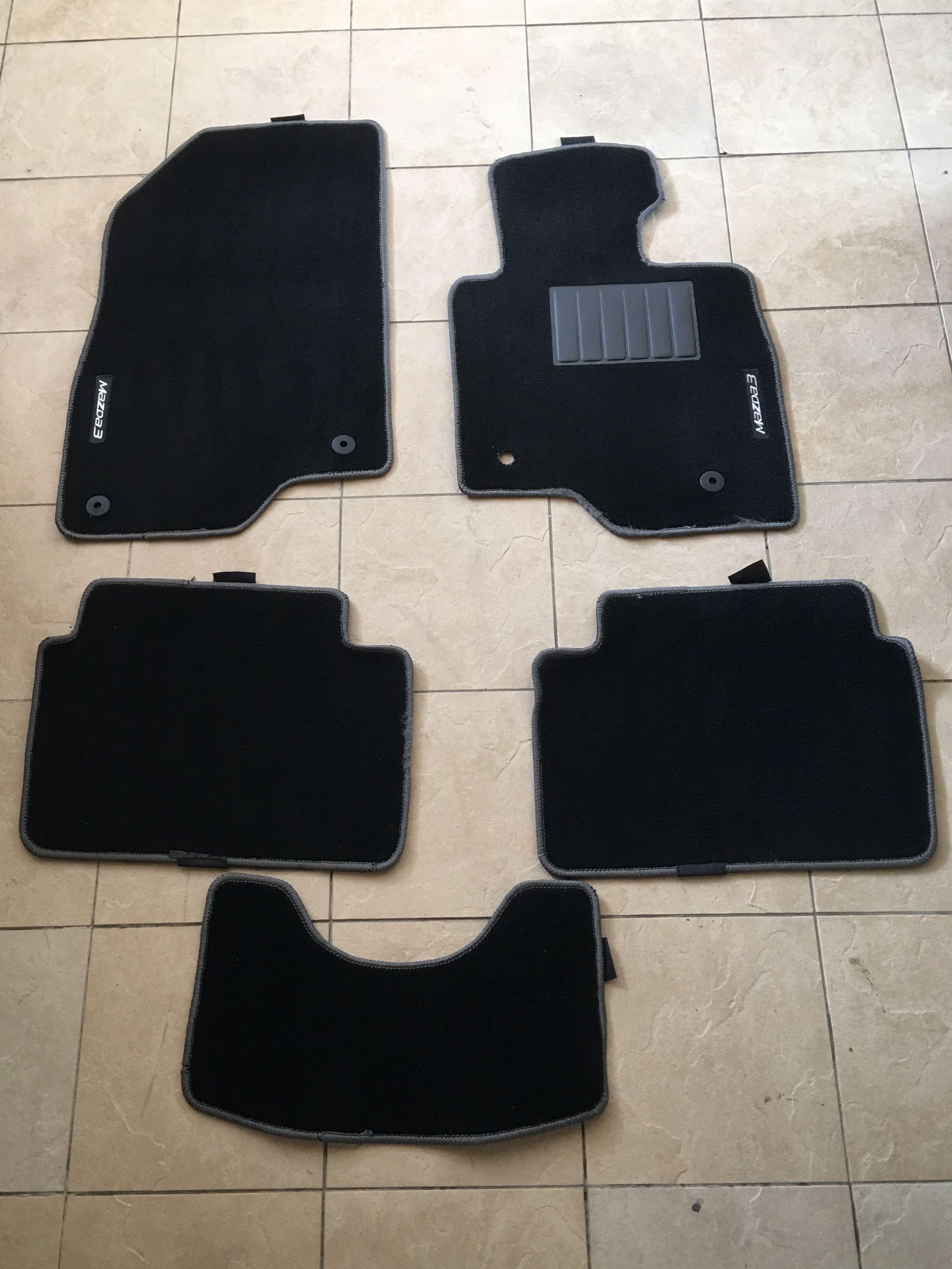 Mazda 3 Floor Mats Car Accessories Accessories On Carousell