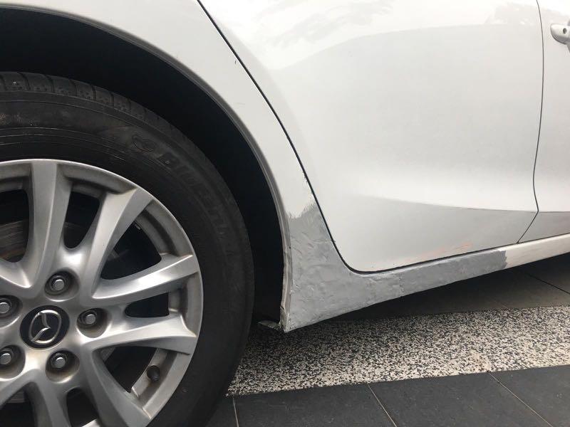 [Mazda 3] Side Skirt Repair, Car Accessories, Car & Services