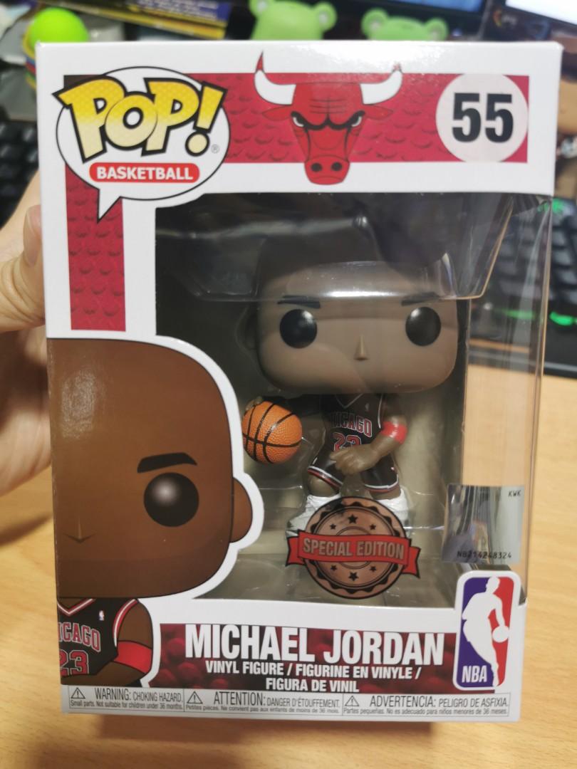 funko pop michael jordan black jersey