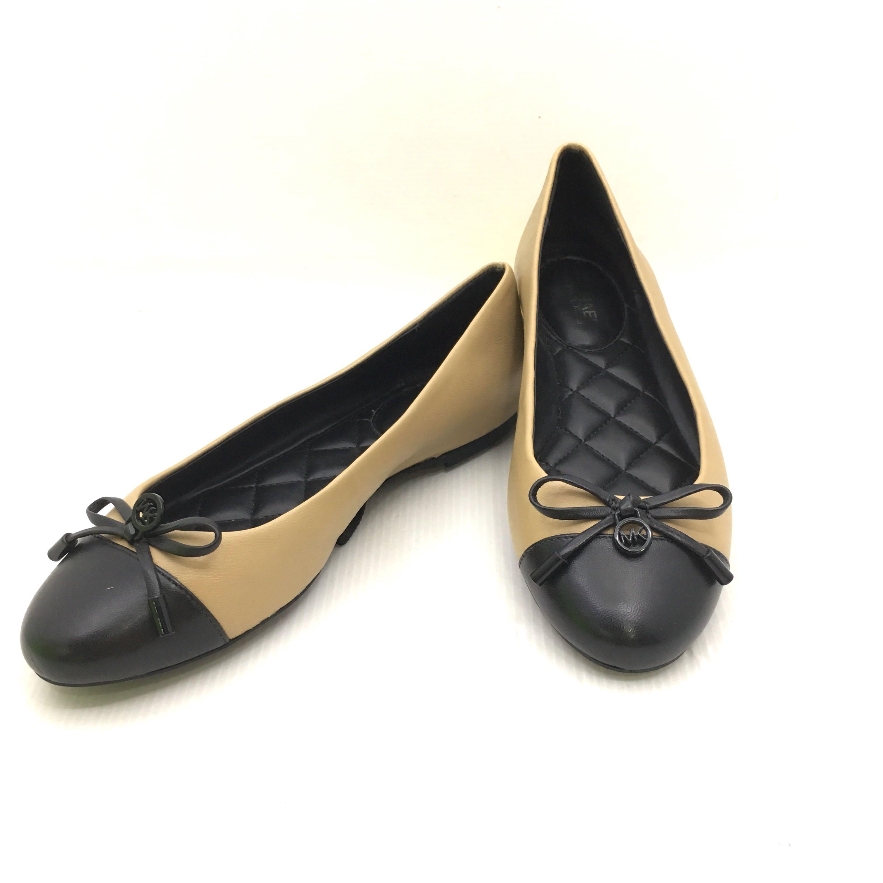 black michael kors flats