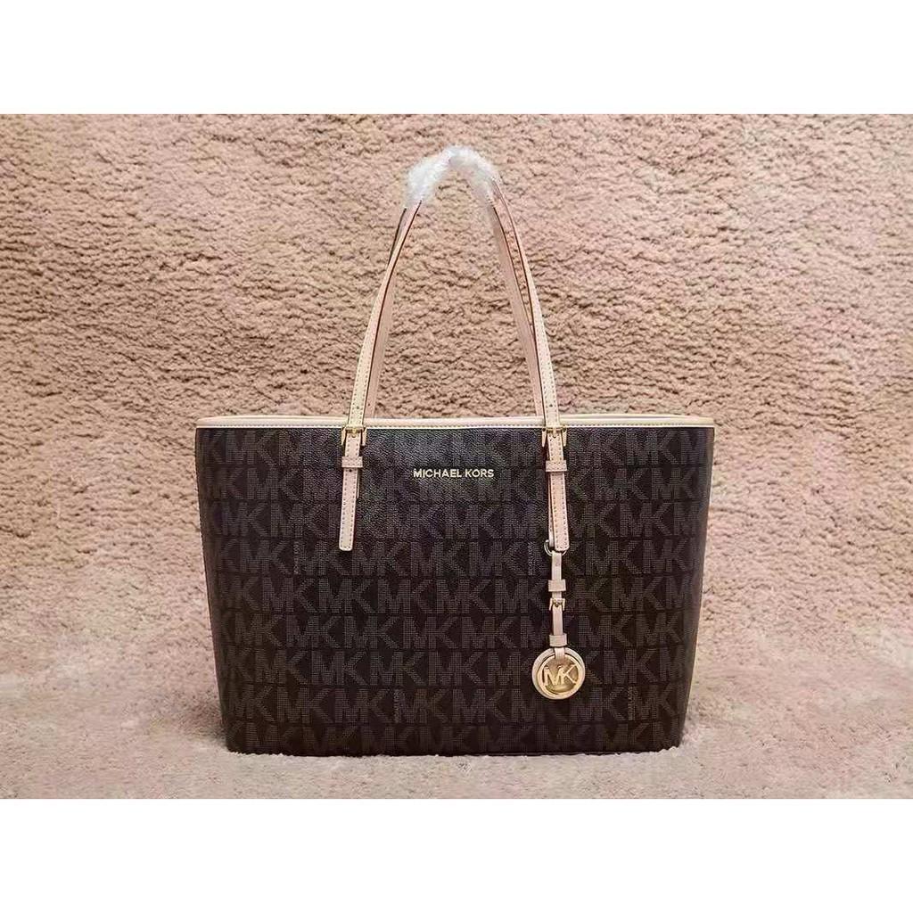 Michael Kors Tote Bag, Barang Mewah, Tas Dompet di Carousell