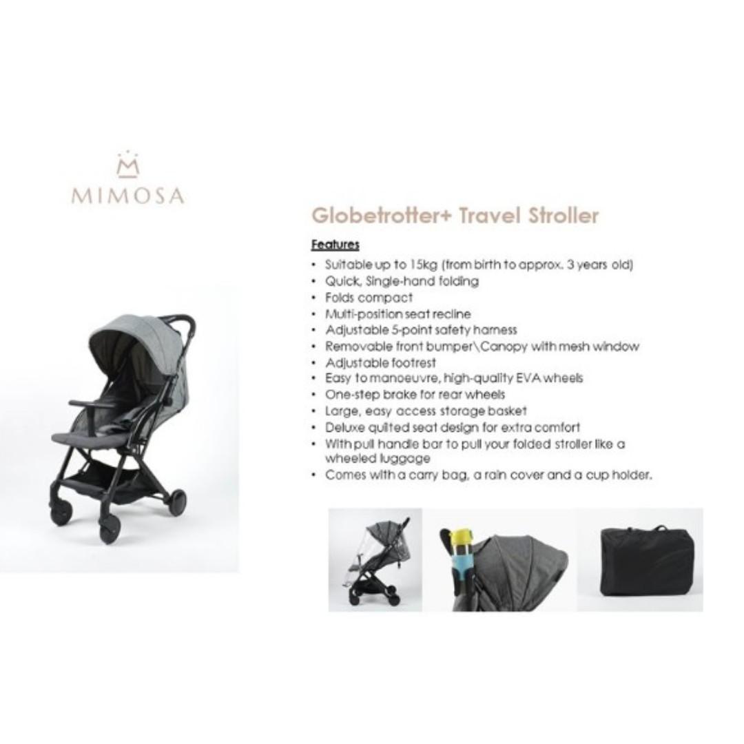 mimosa globetrotter travel stroller