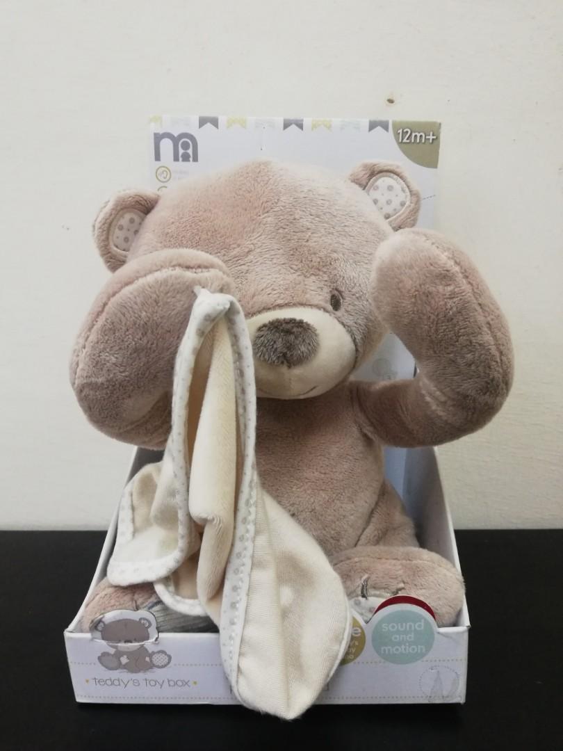 peek a boo teddy bear mothercare