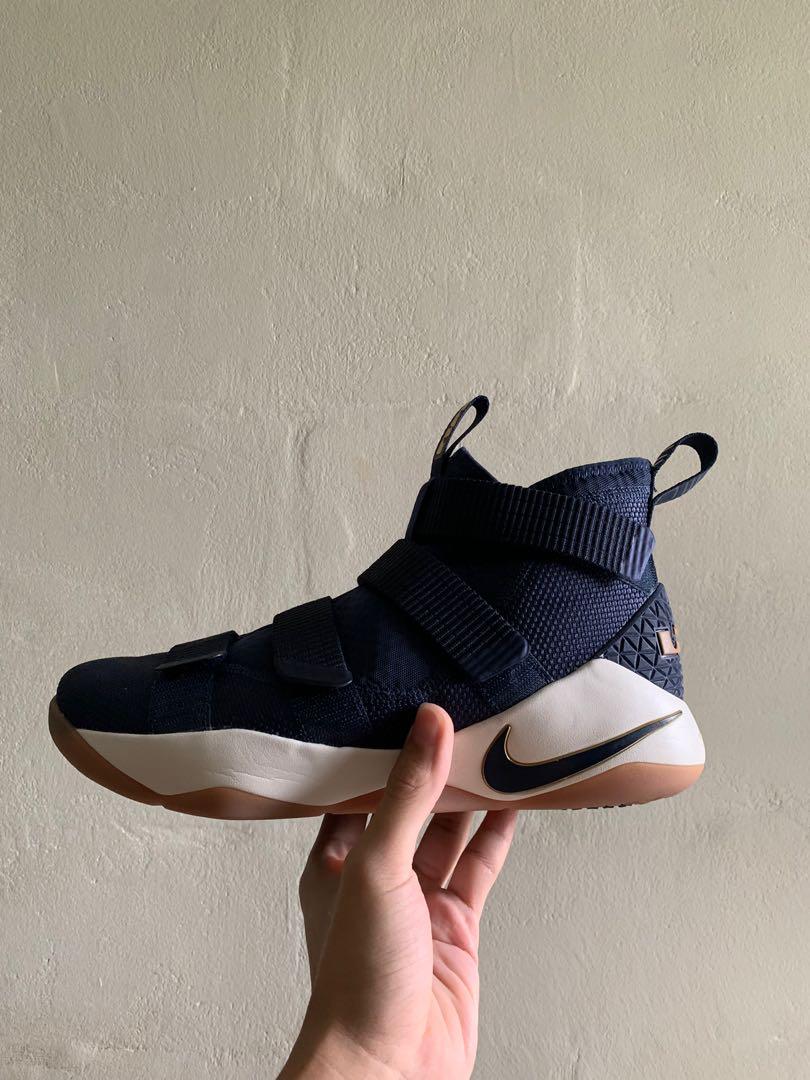 Lebron 11 soldier navy blue top