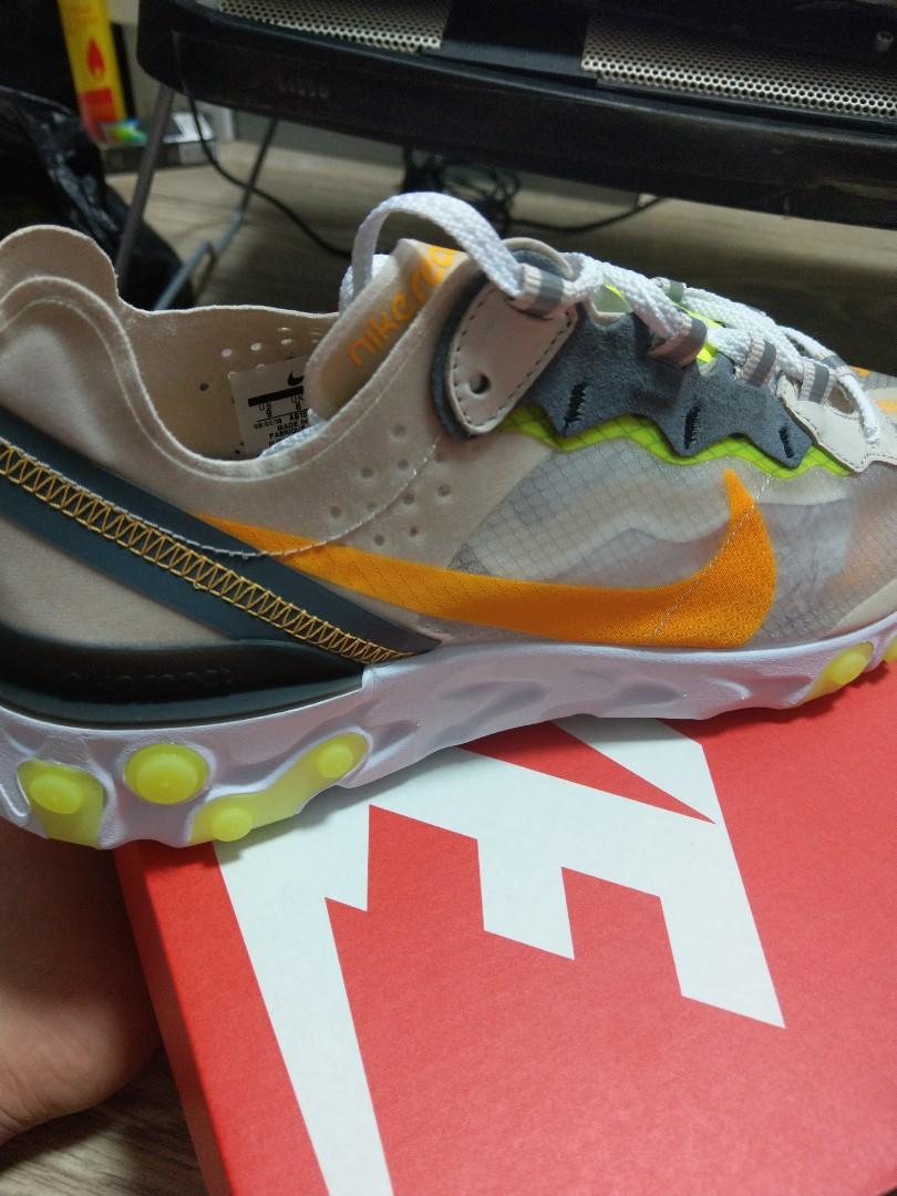 nike react element 87 laser orange