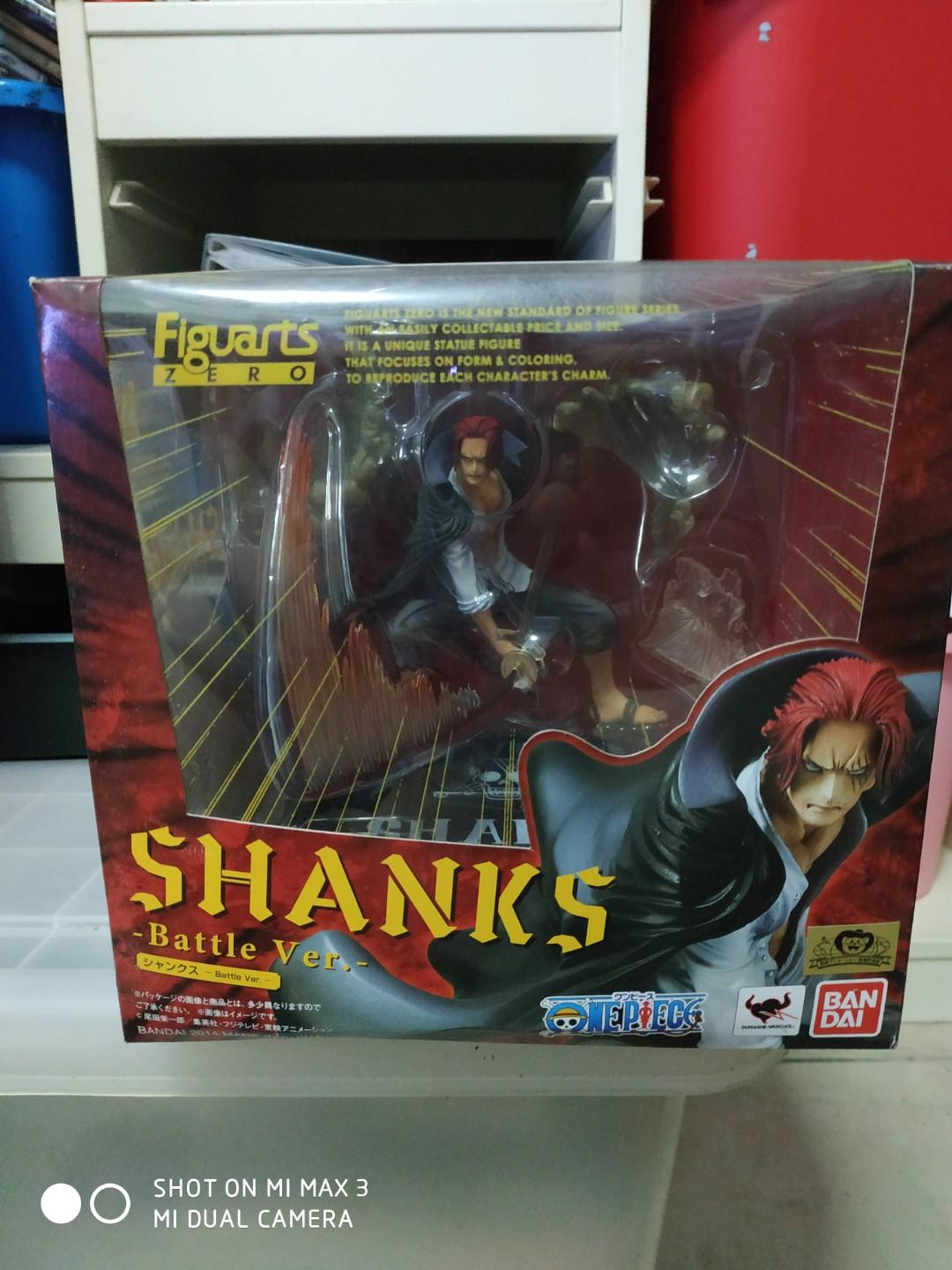 One Piece Figuart Zero Battle Version Shank Figure Hobbies Toys Toys Games On Carousell