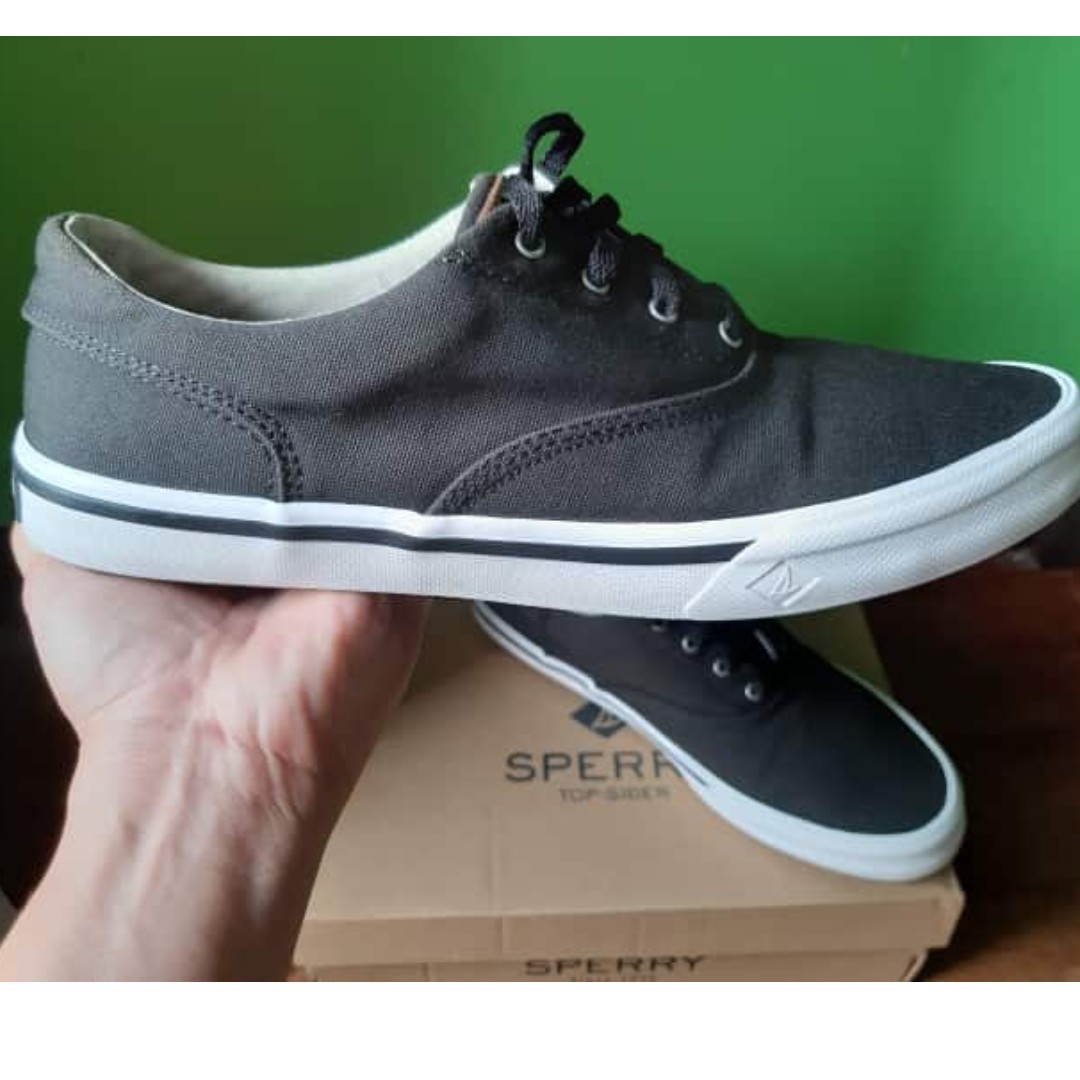 sperry black sneakers