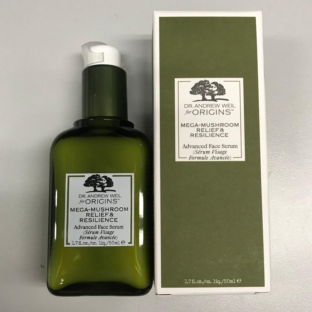 包郵 Origins靈芝菇菌抗逆健膚精華50ml 美容 化妝品 皮膚護理 Carousell