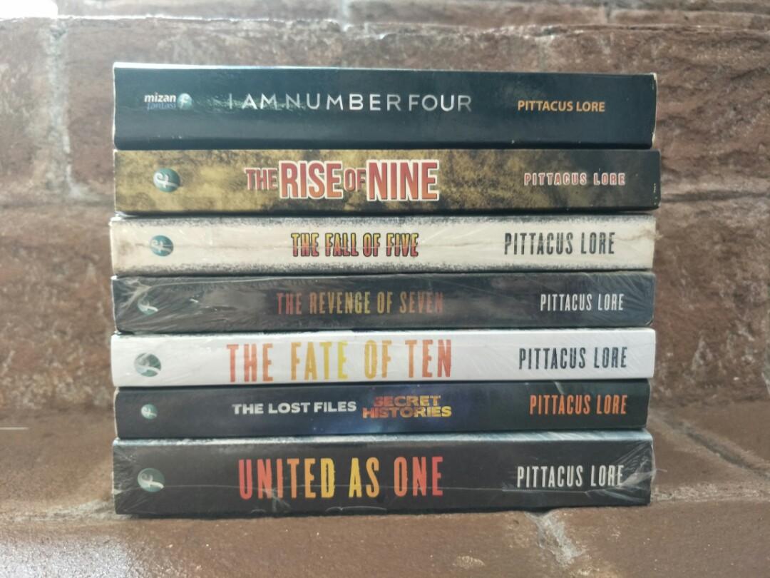 Paket The Lorien Legacies Pittacus Lore Buku Alat Tulis Buku