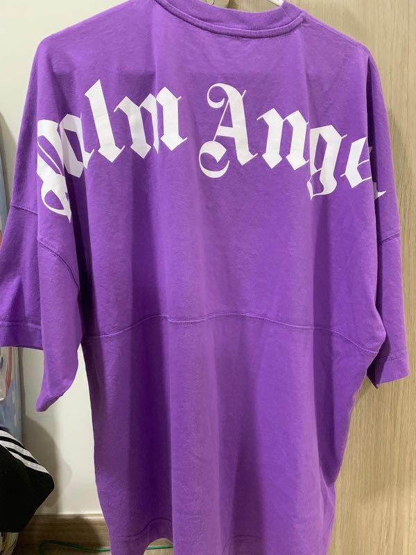palm angels purple t shirt