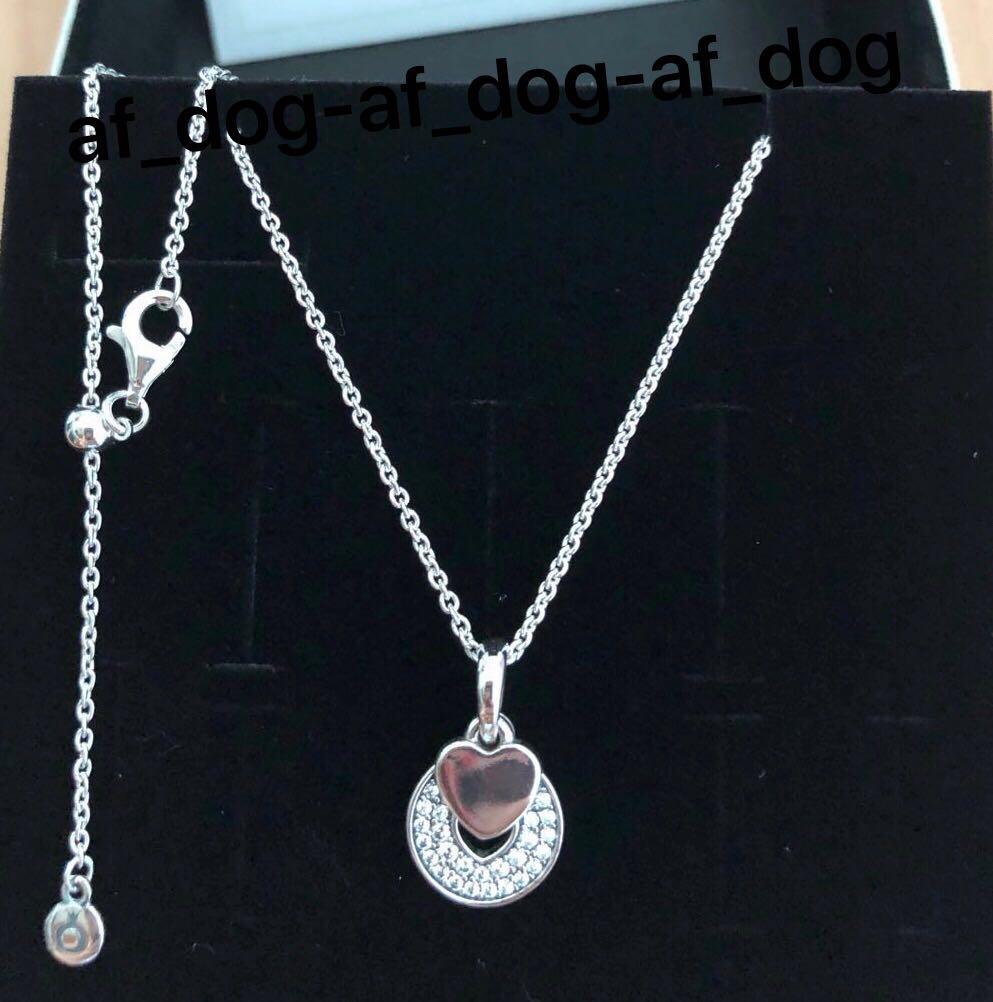 Celebration hearts necklace pandora 2025