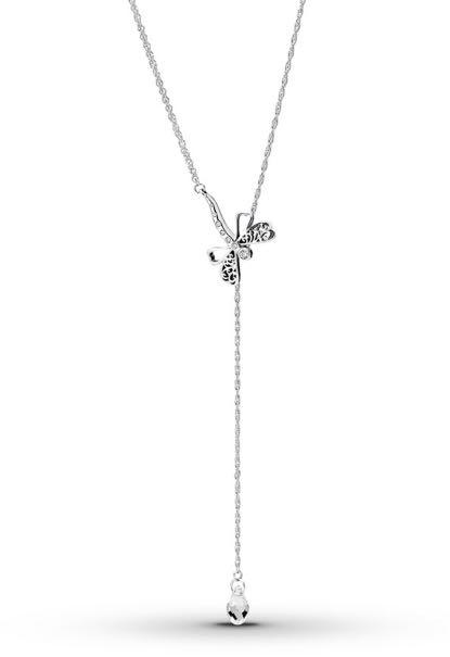 PANDORA Dragonfly Pendant Necklace with Lime Green Murano and Grey Fabric  String (Lariat)...… | Pandora bracelet charms, Pandora jewelry bracelets, Pandora  necklace