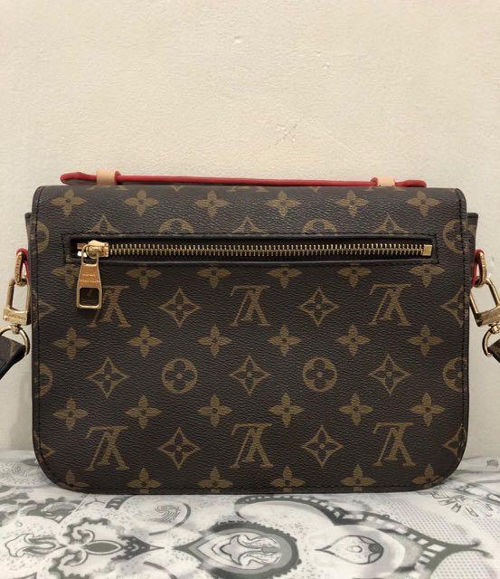 preloved - louis vuitton pochette metis monogram canvas 17x24cm