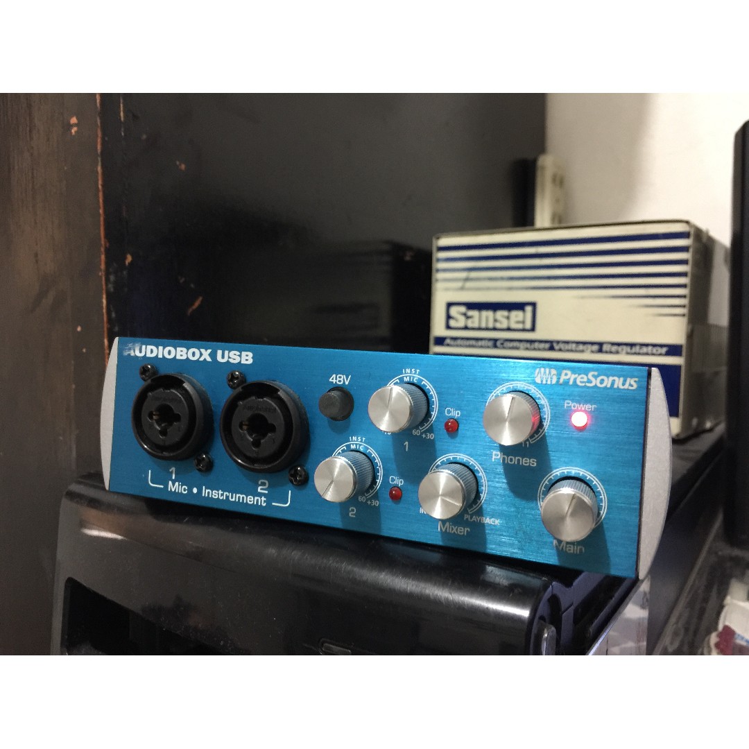 Presonus Audiobox USB PC Interface, Hobbies & Toys, Music & Media, CDs ...