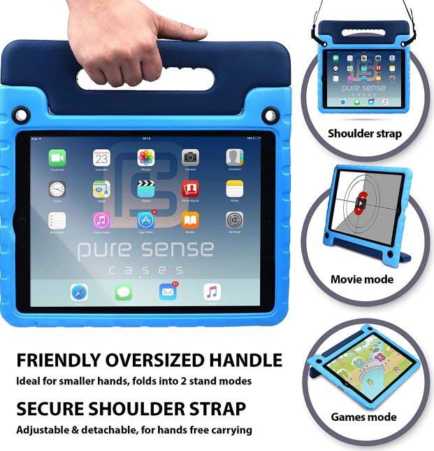 Pure Sense Buddy Antimicrobial Kids Case for Apple iPad Pro 11-inch 