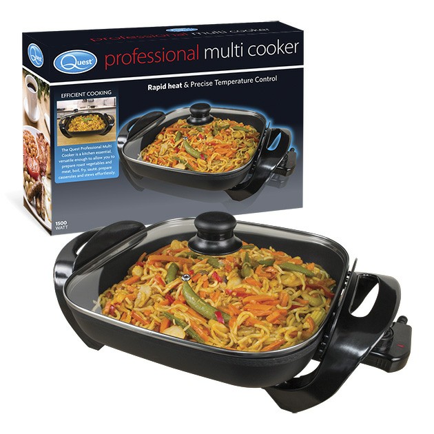 Quest Professional Multi Cooker Rapid Heat Non stick Kitchen Cooker Quest Professional Multi Cooker Rapid Heat Non stick Kitchen Cooker
