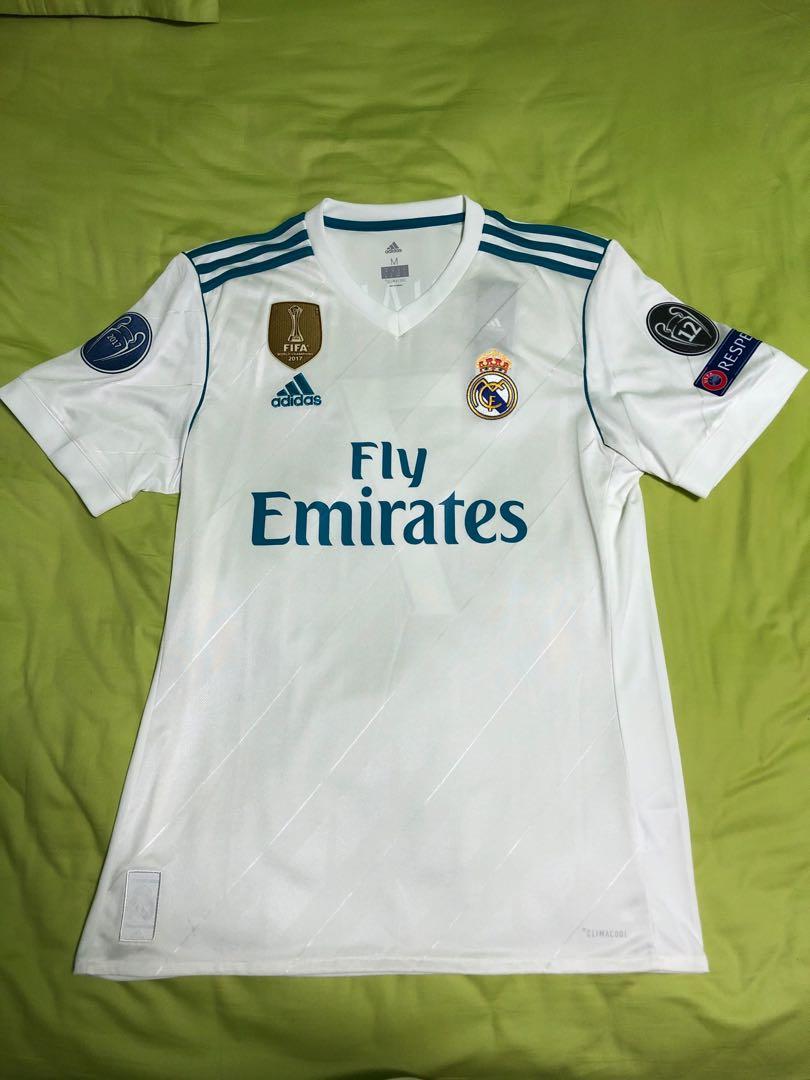 Real Madrid White And Blue Jersey : 1 / Real madrid and ...