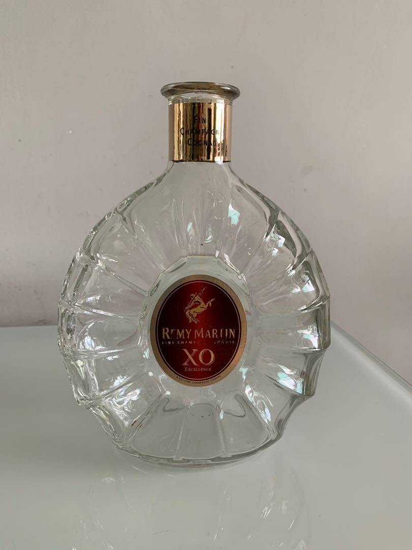 Remy Martin XO (1 litre, empty), Food & Drinks, Beverages on Carousell