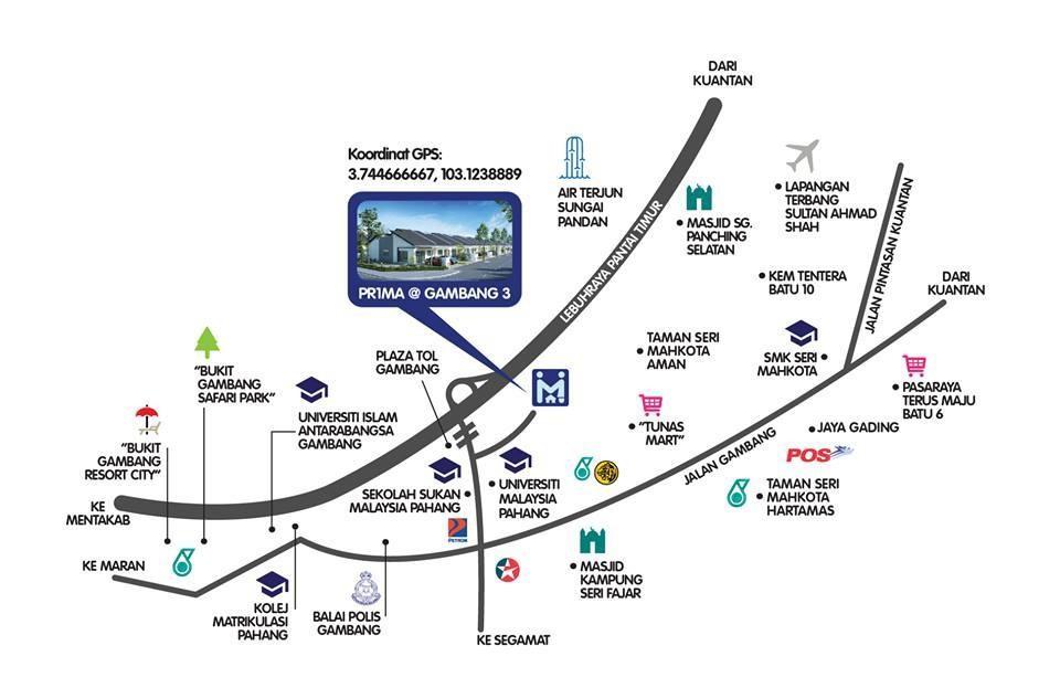 Residensi Gambang 3 Pr1ma Bersebelahan Ump Plaza Tol Gambang Projek Ecrl Property For Sale On Carousell
