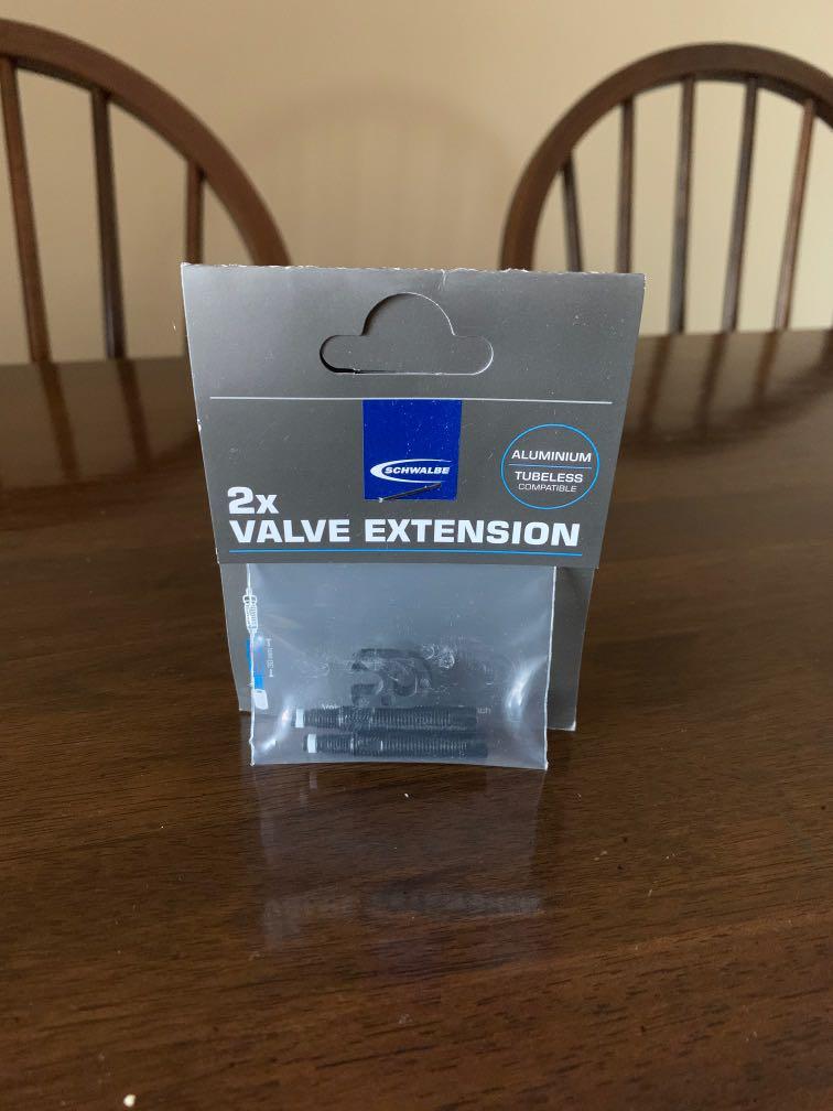 Set Lightweight 30mm Road Tires Valve Extensions