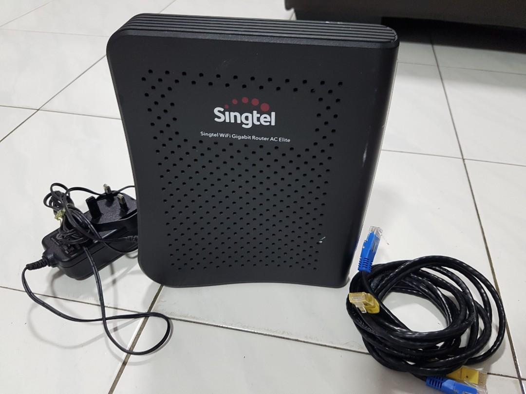 Singtel Wifi Gigabyte Router AC Elite, Electronics, Others on Carousell