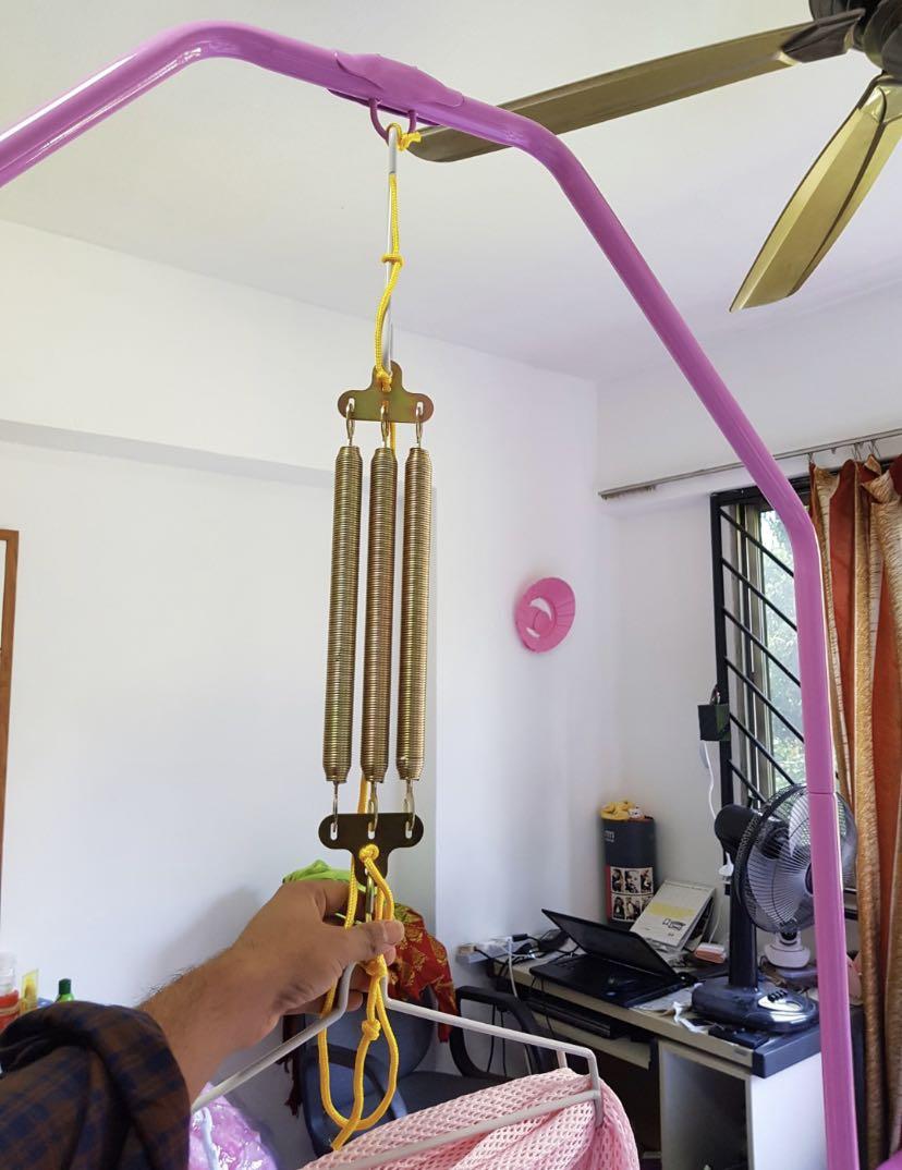 Spring cot set, Manual Baby Cradle. Hammock Spring cot. Swing. Bouncer