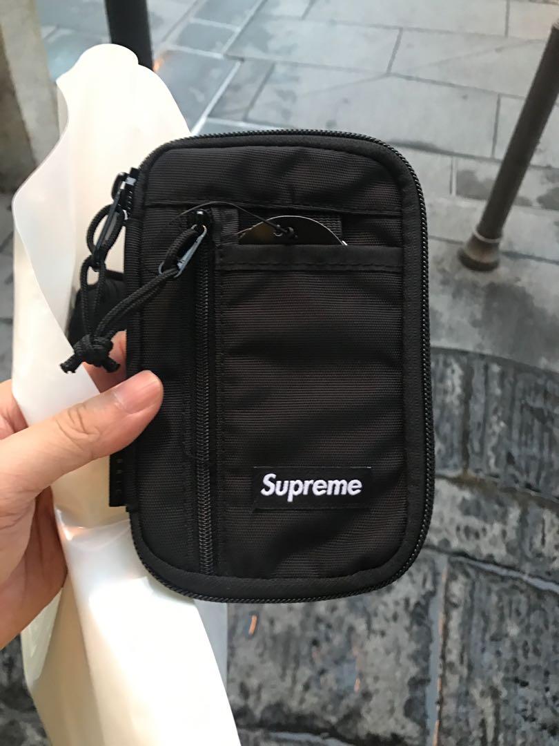 Supreme zip pouch bag, Men's Fashion, Bags, Backpacks on Carousell
