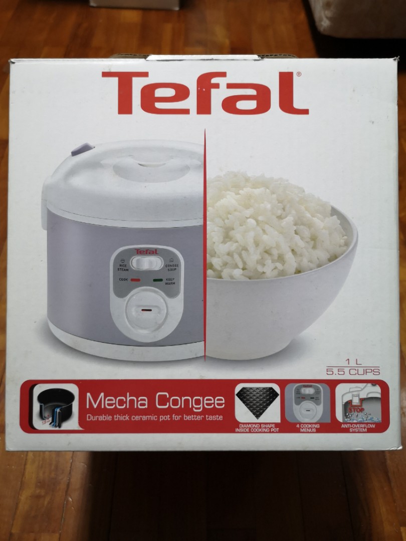 TEFAL Mecha Congee, TV & Home Appliances, Kitchen Appliances, Cookers