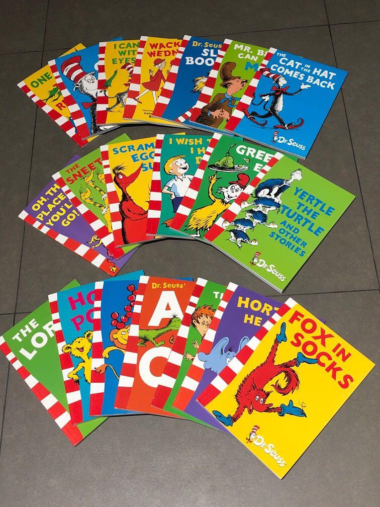 The Cat In The Hat S Learning Library 20 Books Box Set By Dr Seuss