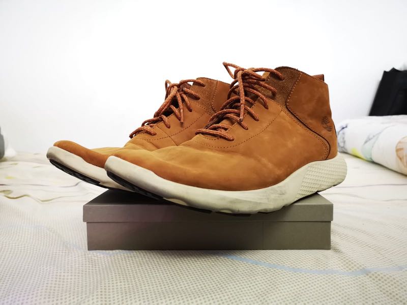 PRICE DROP Timberland Flyroam Leather Chukka Sneaker Brown