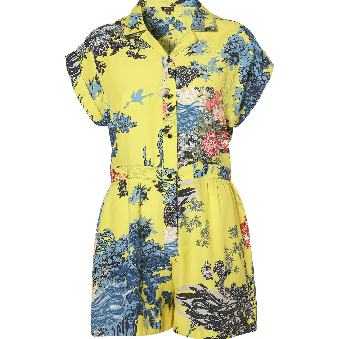 tropical playsuit uk