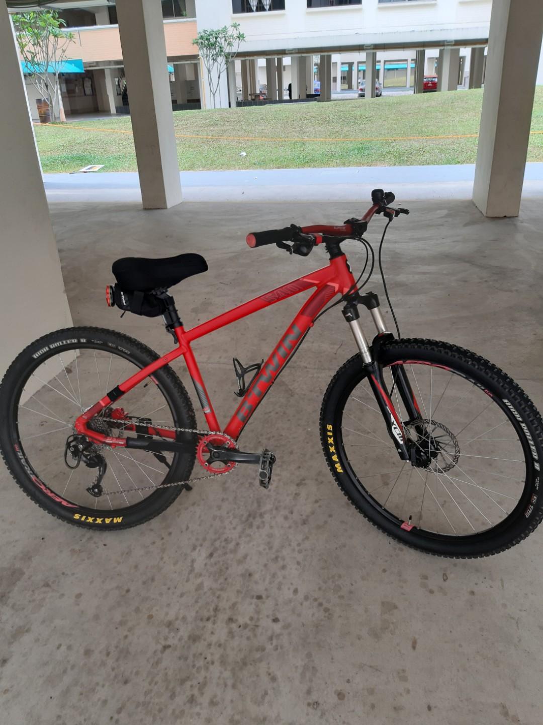 Vtt btwin hotsell 540 rouge