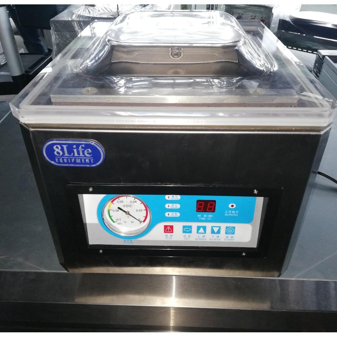 Vacuum Packing Machine Vacuum Sealer Machine (Category: Coffee Machines & Makers) located in Valenzuela. Submitted by eightlife_trading (Listing ID 244222323, Image 1). Description: OTHER AVAILABLE PRODUCTS: • Vacuum Bags • Hand Sealer All Metal Series • Foot Sealer Series • Band Sealer • Induction Sealer Series • Shrink Machine Series • Coding and Labeling Machines • Air Compressor • Weighing Scale • Manual Forklift Pallet Stacker • Electric cap