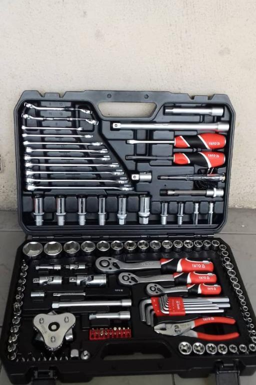 Yato 126pcs Ratcheting Socket Spanner Set As Drive With Storage