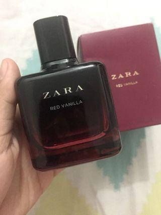 Zara Perfume red vanilla