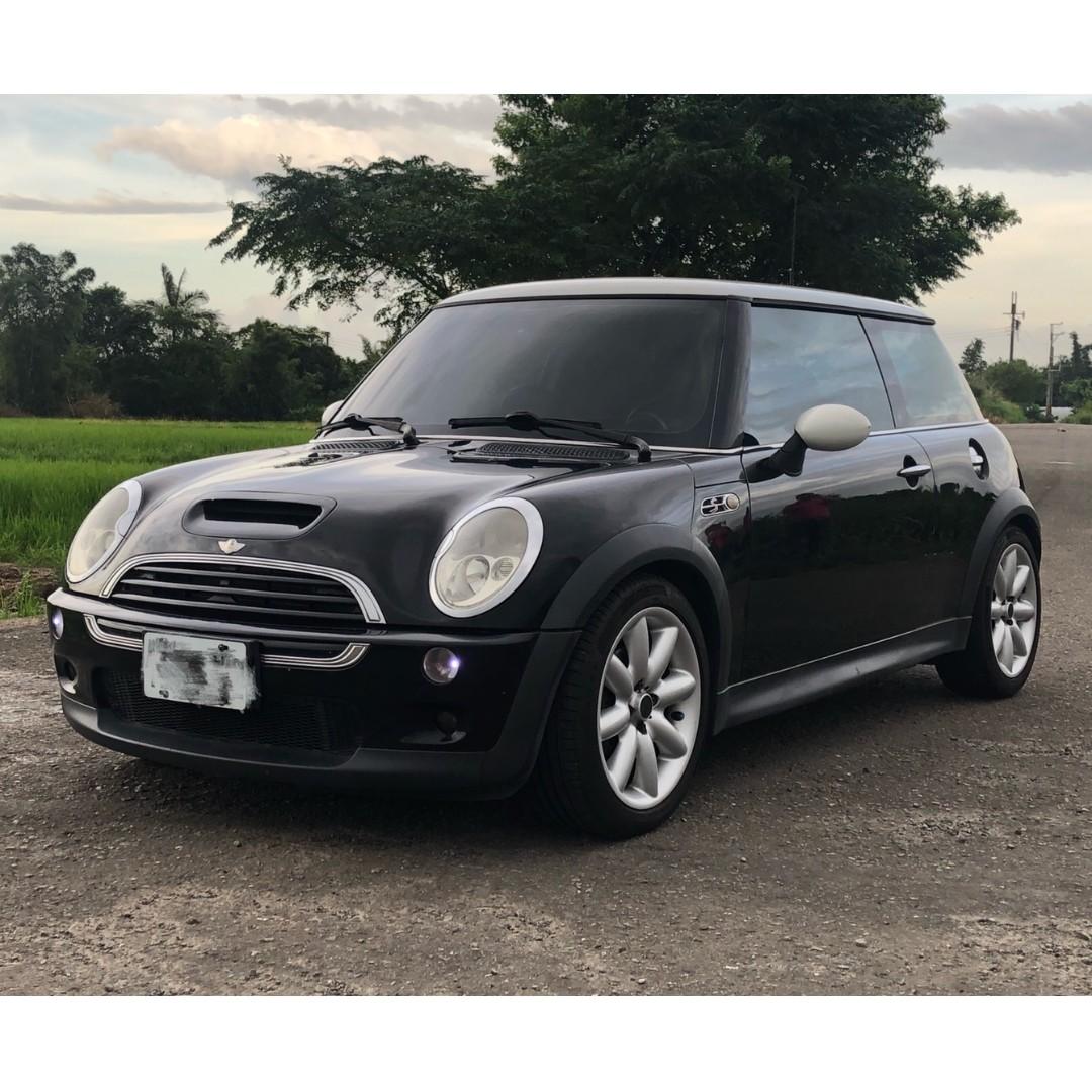 03年mini Cooper S版黑1 6cc 汽車 汽車出售在旋轉拍賣