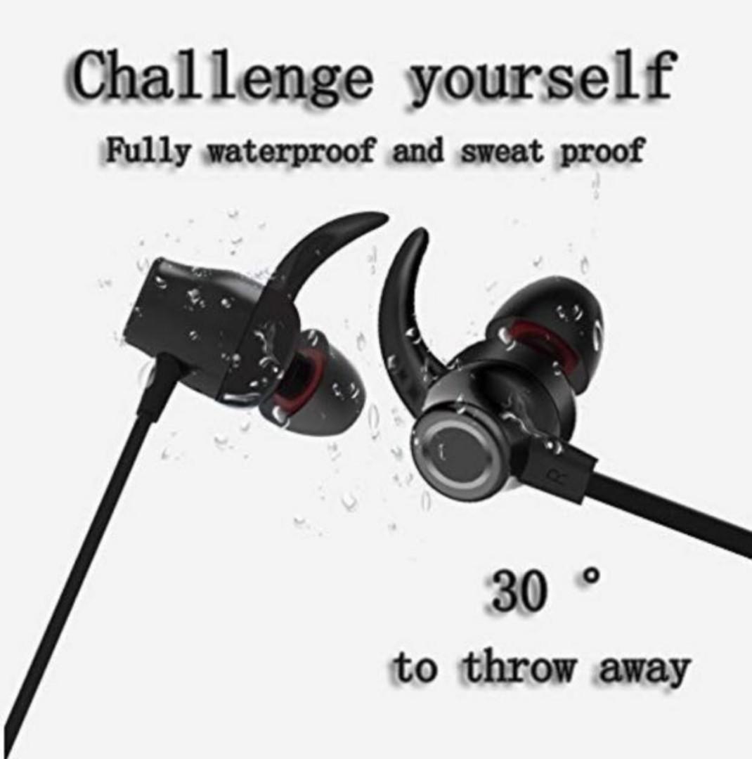 15 X5 Sport Bluetooth Headset HD Stereo with Magnet Suction Audio Headphones Headsets on Carousell
