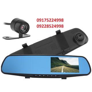Car Rear View Camera With 4.3 inch Car Rearview Mirror Monitor (Black)