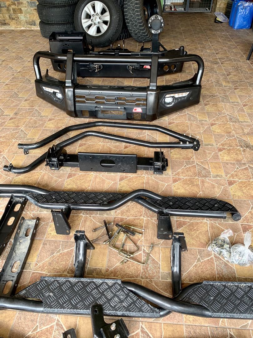 20122015 Fortuner MCC Steel Bumper, Roof Rack, Rear Bumper, Hilux Revo