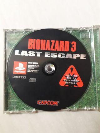 Playstation 1 Biohazard 3
