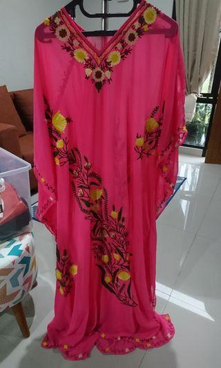 Kaftan embroidery couple