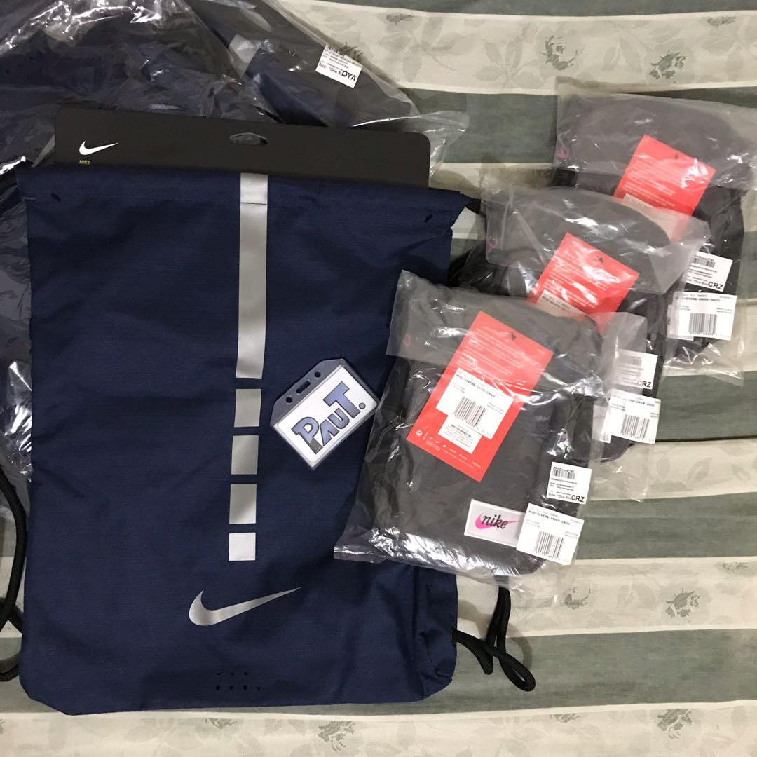 nike elite string bag