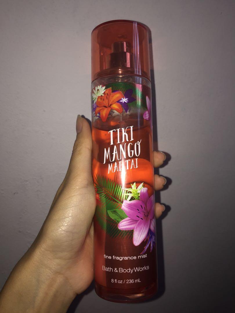 Bath & body works tiki mango mai tai fine fragrance mist deals