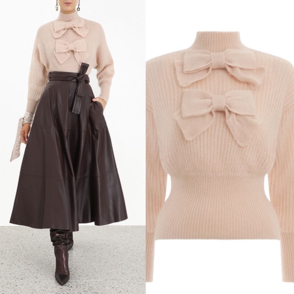 zimmermann bow sweater