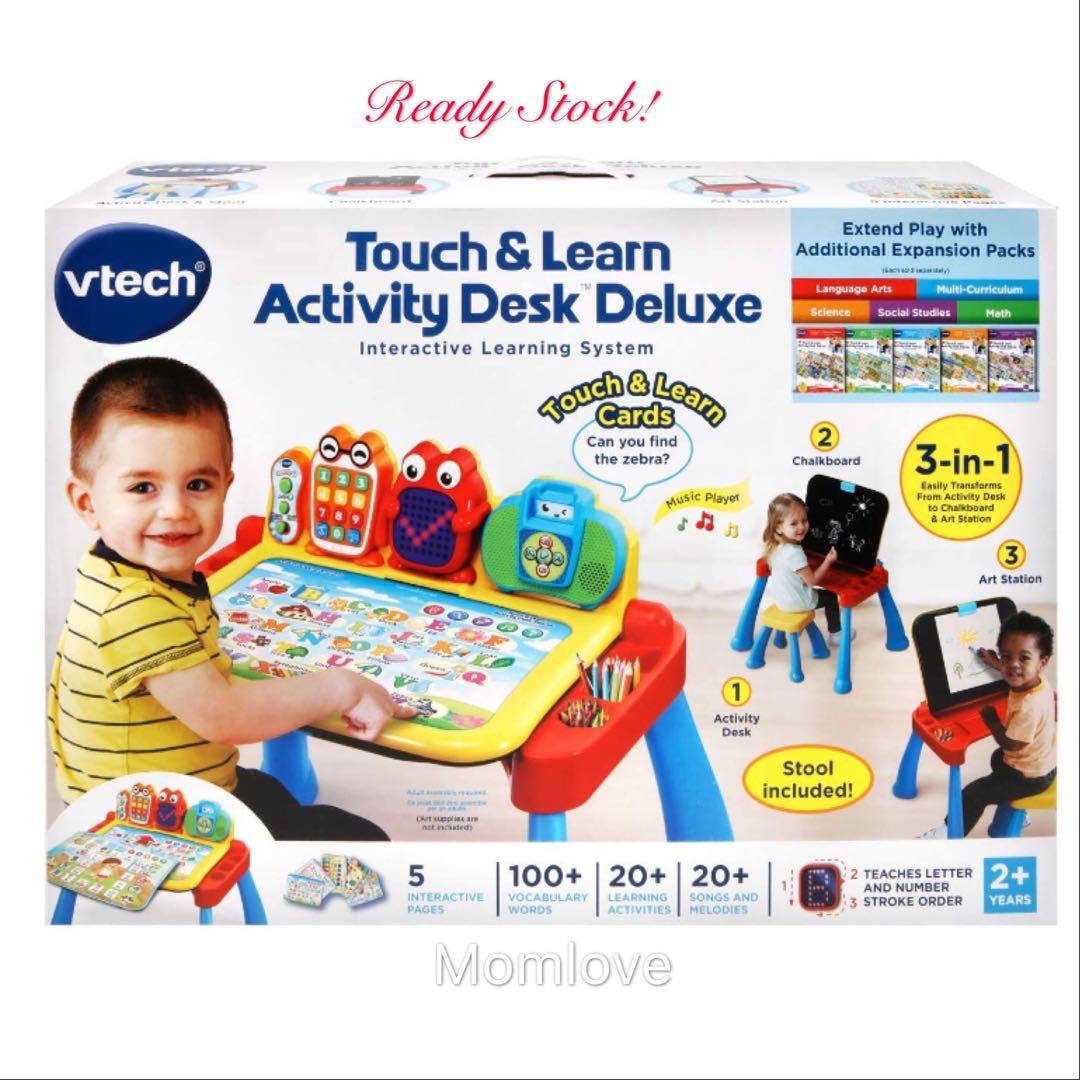 Preorder Brand New Vtech Touch And Learn Activity Desk Deluxe